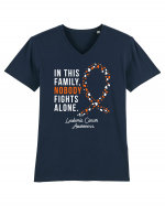 Fight Cancer Tricou mânecă scurtă guler V Bărbat Presenter