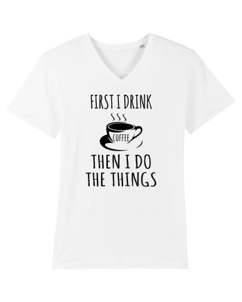 first I drink Coffee White