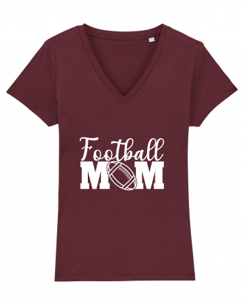 Footbal Mom Burgundy