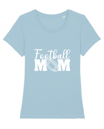 Footbal Mom Sky Blue