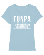 Funpa Grandpa Tricou mânecă scurtă guler larg fitted Damă Expresser