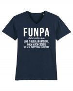 Funpa Grandpa Tricou mânecă scurtă guler V Bărbat Presenter