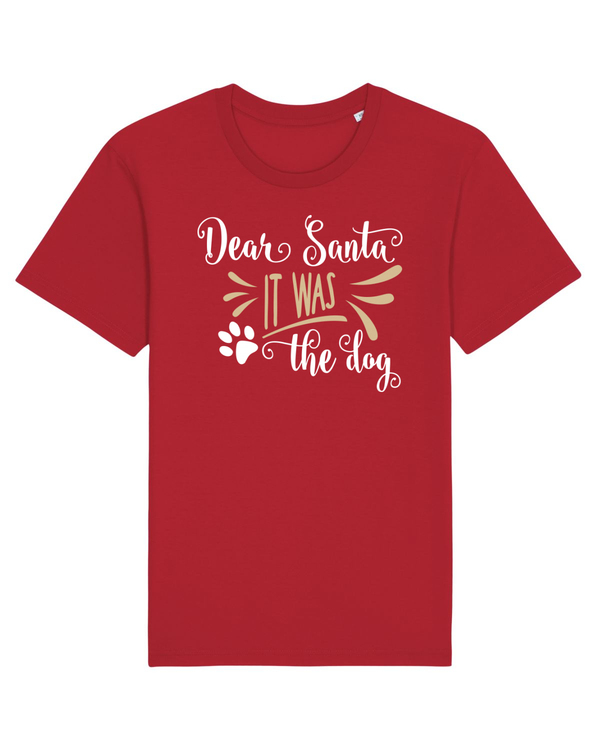 Tricou mânecă scurtă Unisex Rocker Red