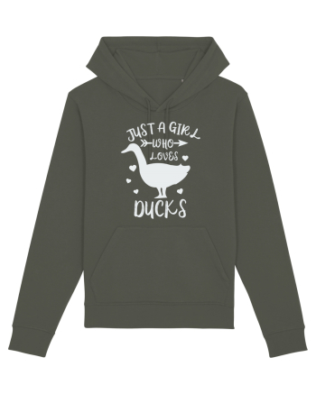 Just a Girl who Loves Ducks Khaki