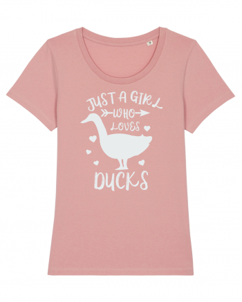 Just a Girl who Loves Ducks Canyon Pink
