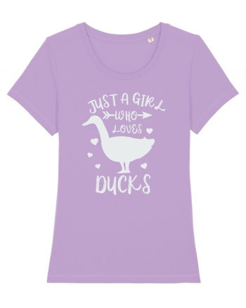 Just a Girl who Loves Ducks Lavender Dawn