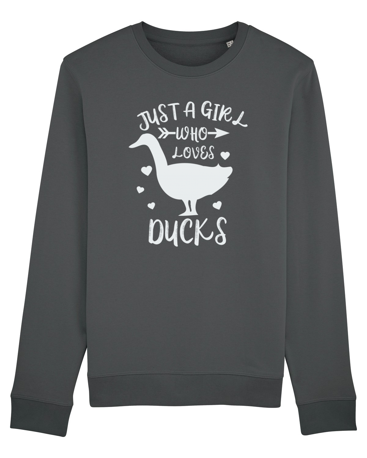 Bluză mânecă lungă Unisex Rise Anthracite