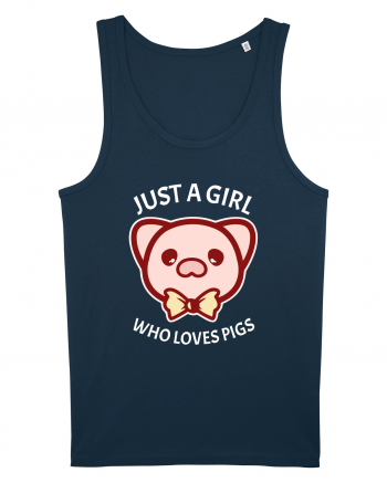 Just a Girl who Loves Pigs Navy