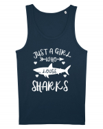 Just a Girl who Loves Sharks Maiou Bărbat Runs