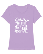God is Within Tricou mânecă scurtă guler larg fitted Damă Expresser