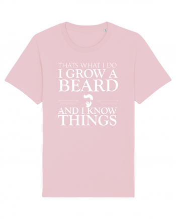 Grow a Beard Cotton Pink