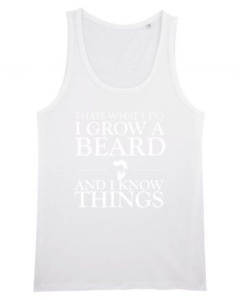 Grow a Beard White