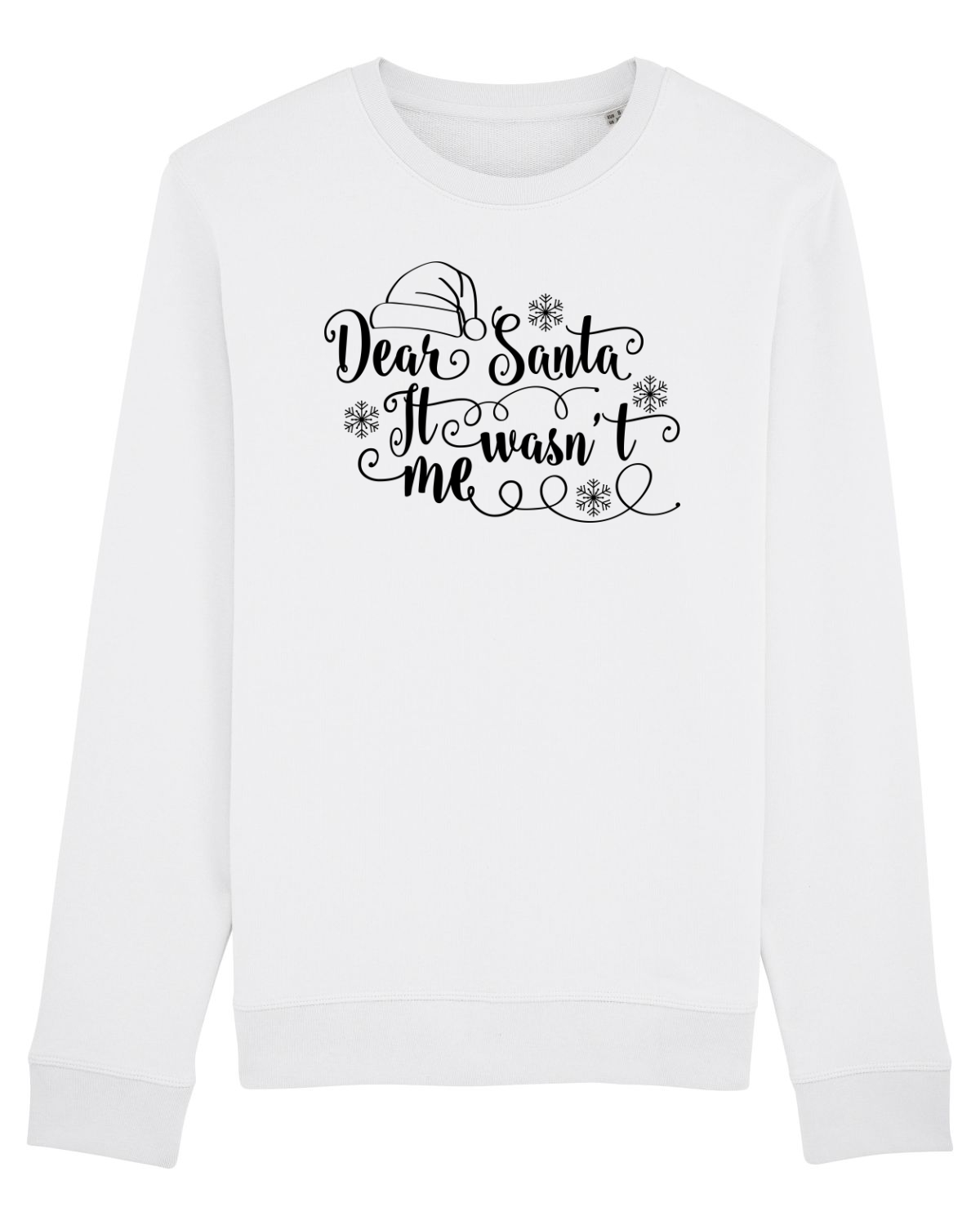 Bluză mânecă lungă Unisex Rise White
