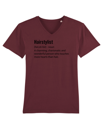 Hairstylist Burgundy