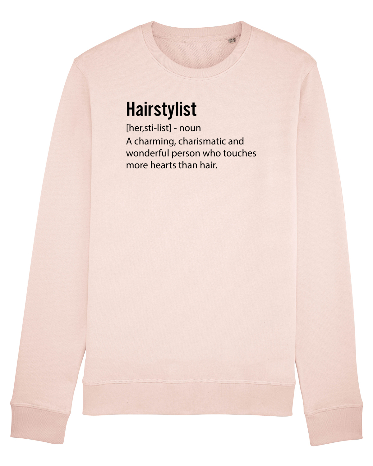 Bluză mânecă lungă Unisex Rise Candy Pink