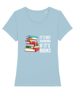 Hoarding Books Tricou mânecă scurtă guler larg fitted Damă Expresser