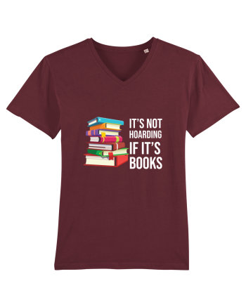 Hoarding Books Burgundy