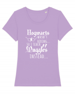 Hogwarts Teacher Tricou mânecă scurtă guler larg fitted Damă Expresser