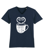 Hug in a Mug Tricou mânecă scurtă guler V Bărbat Presenter