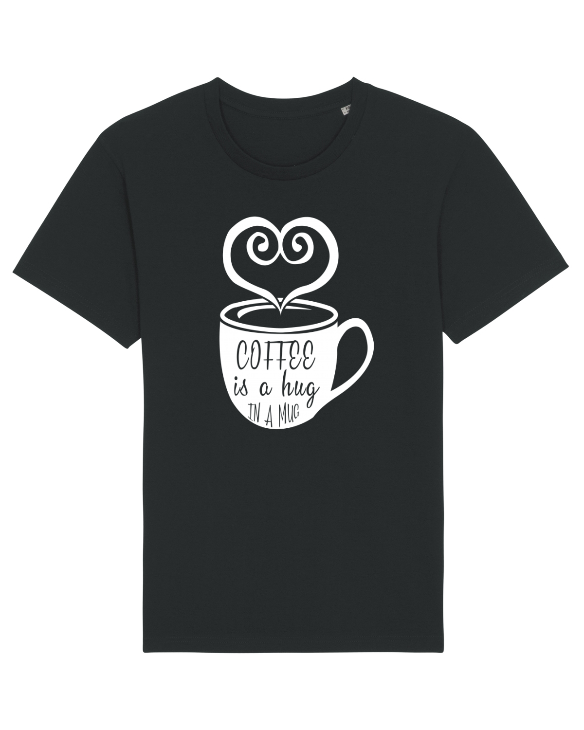 Tricou mânecă scurtă Unisex Rocker Black