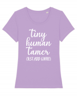 Tiny Human Tamer Tricou mânecă scurtă guler larg fitted Damă Expresser