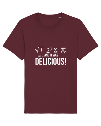 I ate Some Pie Burgundy