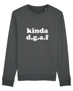 IDGAF Bluză mânecă lungă Unisex Rise