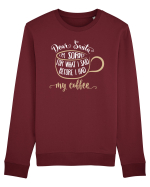 Spun prostii înainte de cafea Bluză mânecă lungă Unisex Rise
