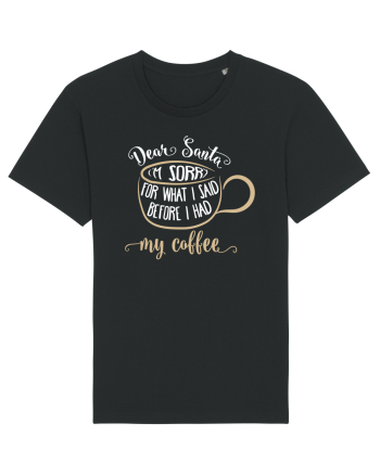 Spun prostii înainte de cafea Black