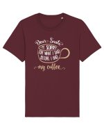 Spun prostii înainte de cafea Tricou mânecă scurtă Unisex Rocker