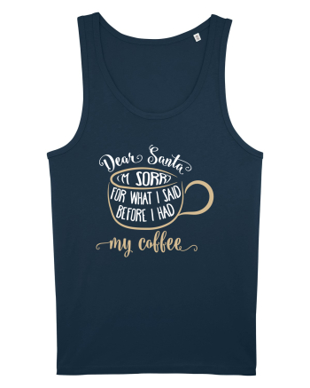 Spun prostii înainte de cafea Navy