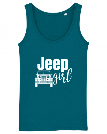 Jeep Girl Ocean Depth