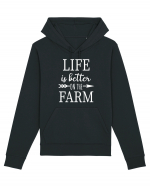 Life is better on the Farm Hanorac Unisex Drummer