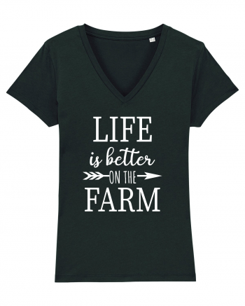 Life is better on the Farm Black