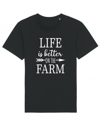 Life is better on the Farm Black