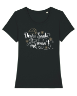 N-am fost eu Tricou mânecă scurtă guler larg fitted Damă Expresser