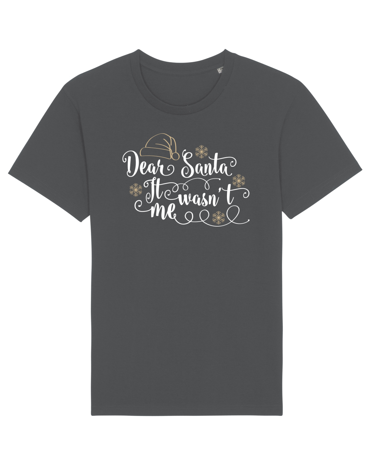 Tricou mânecă scurtă Unisex Rocker Anthracite