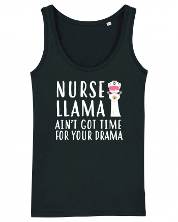 Llama Nurse Black