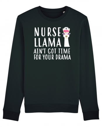 Llama Nurse Black