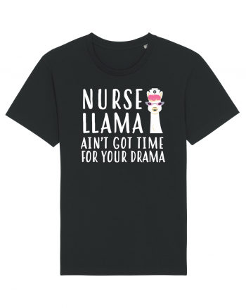 Llama Nurse Black