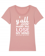 Lose my Mind Tricou mânecă scurtă guler larg fitted Damă Expresser