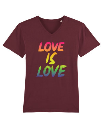 Love is Love Burgundy
