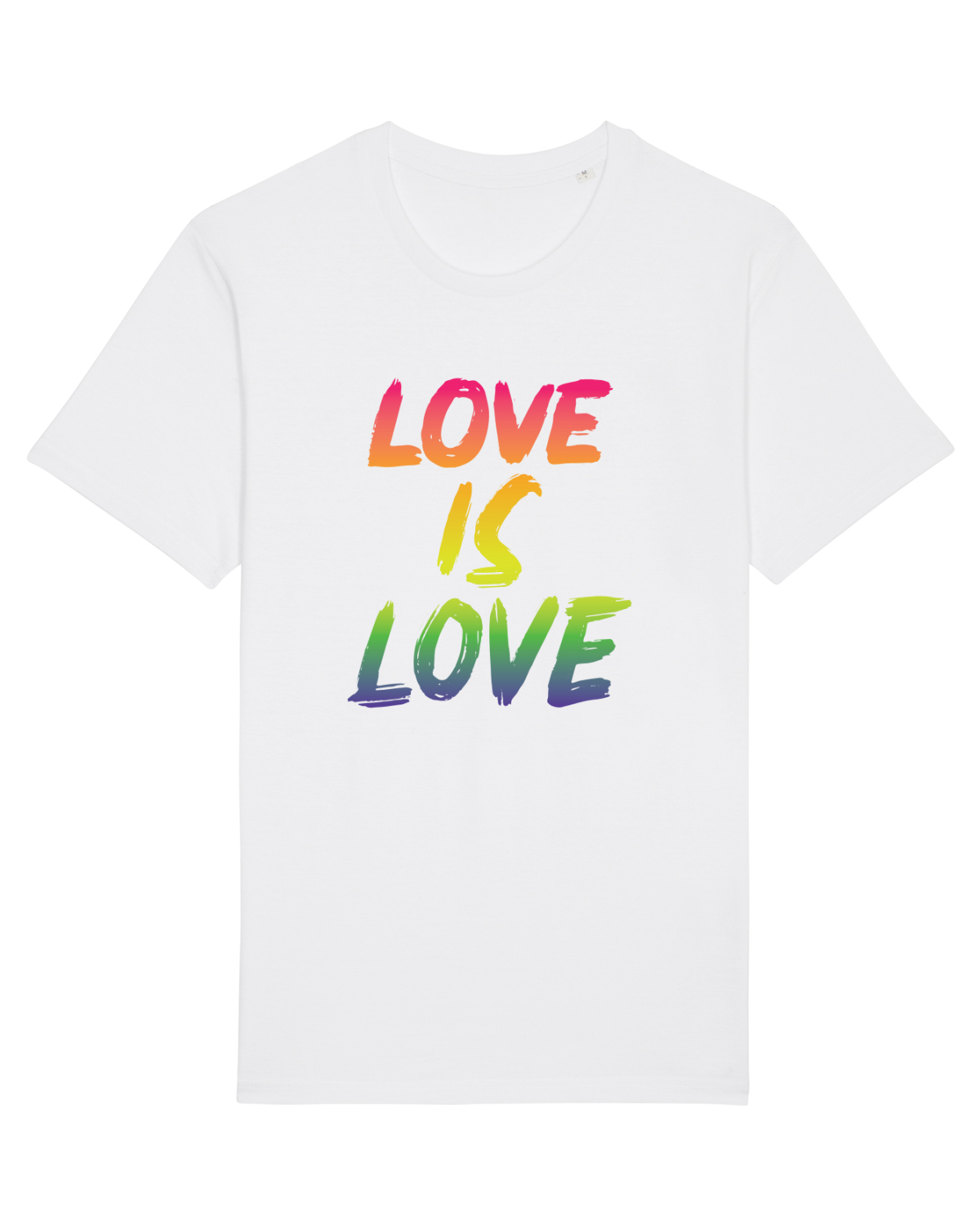 Tricou mânecă scurtă Unisex Rocker White