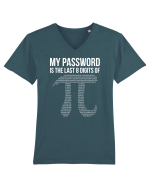 Math Pi Tricou mânecă scurtă guler V Bărbat Presenter