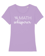 Math Whisperer Tricou mânecă scurtă guler larg fitted Damă Expresser