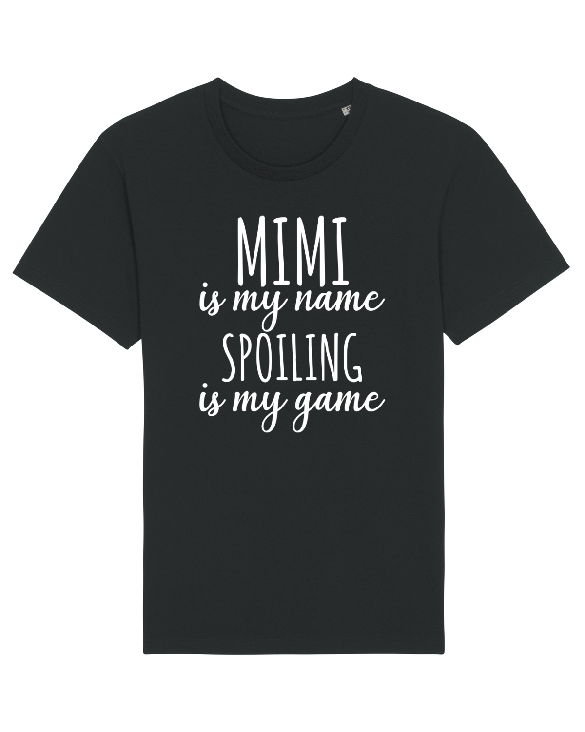 Tricou mânecă scurtă Unisex Rocker Black