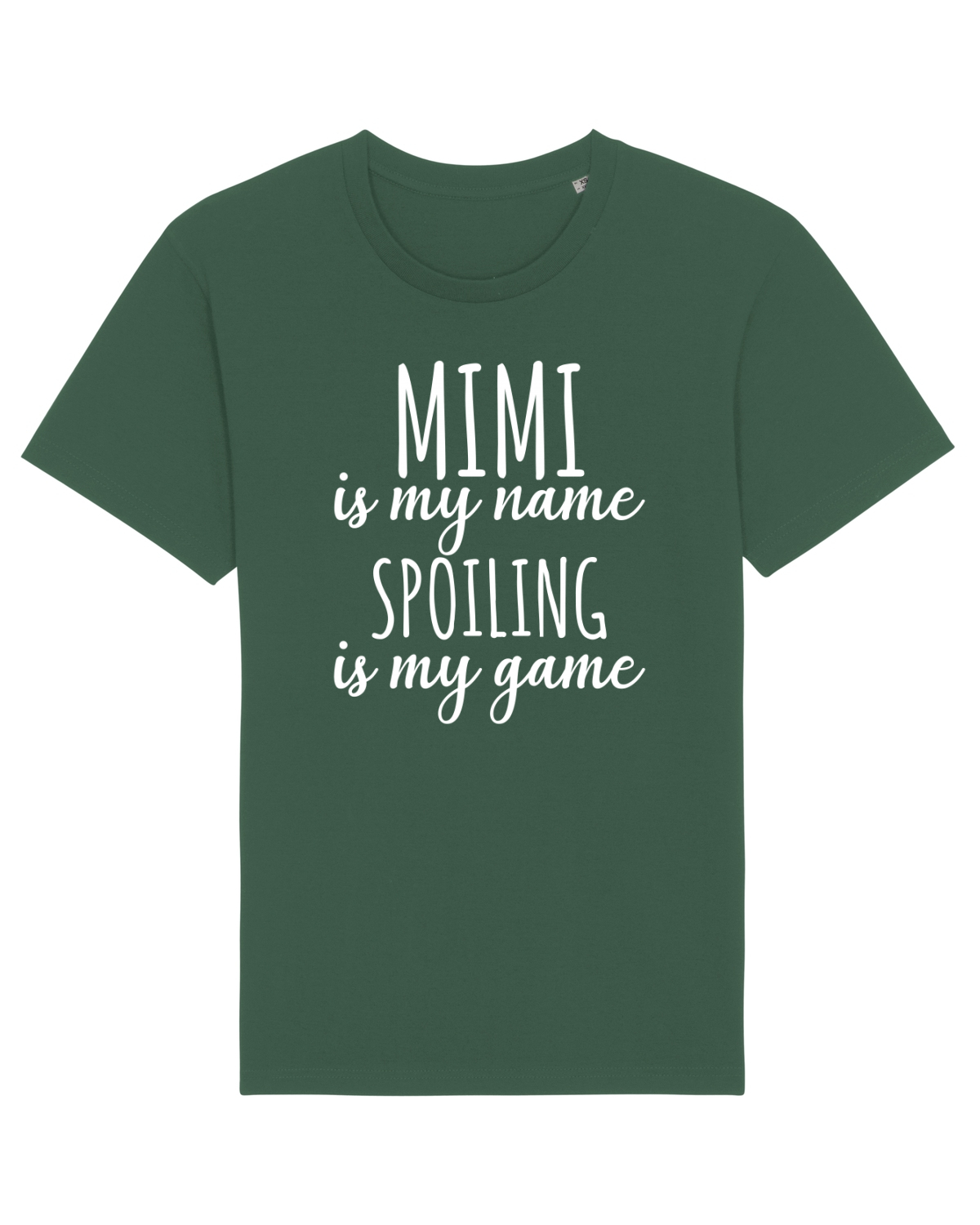 Tricou mânecă scurtă Unisex Rocker Bottle Green