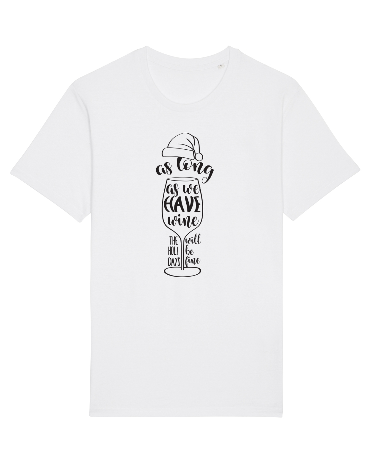 Tricou mânecă scurtă Unisex Rocker White