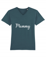 Mommy Tricou mânecă scurtă guler V Bărbat Presenter