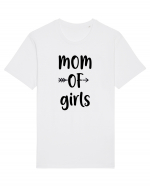 Mom OF gIRLS Tricou mânecă scurtă Unisex Rocker